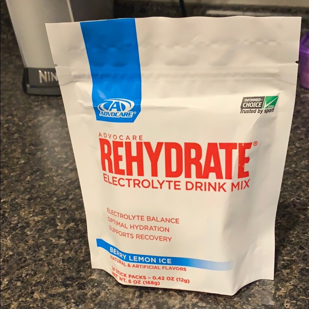 Advocare Rehydrate never open Berry Lemon Ice